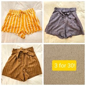 3 Pairs for Shorts